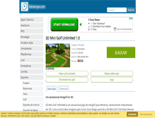 Tablet Screenshot of 3d-mini-golf-unlimited.baixarjogos.com