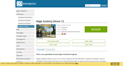 Desktop Screenshot of magic-academy-deluxe.baixarjogos.com