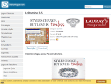 Tablet Screenshot of lcdomino.baixarjogos.com