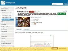 Tablet Screenshot of animal-agents.baixarjogos.com