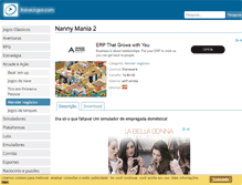 Tablet Screenshot of nanny-mania-2.baixarjogos.com