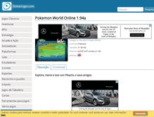 Tablet Screenshot of pokemon-world-online.baixarjogos.com