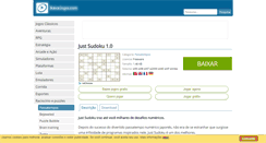 Desktop Screenshot of just-sudoku.baixarjogos.com