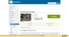 Desktop Screenshot of mini-racing-online.baixarjogos.com