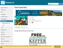 Tablet Screenshot of pixel-project.baixarjogos.com