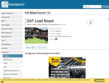 Tablet Screenshot of full-metal-soccer.baixarjogos.com