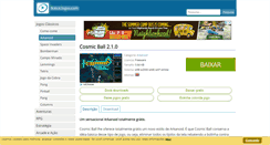 Desktop Screenshot of cosmic-ball.baixarjogos.com