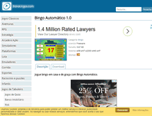 Tablet Screenshot of bingo-automatico.baixarjogos.com