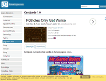 Tablet Screenshot of centipede.baixarjogos.com